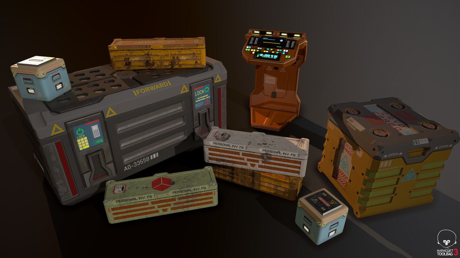 Crates and Assets