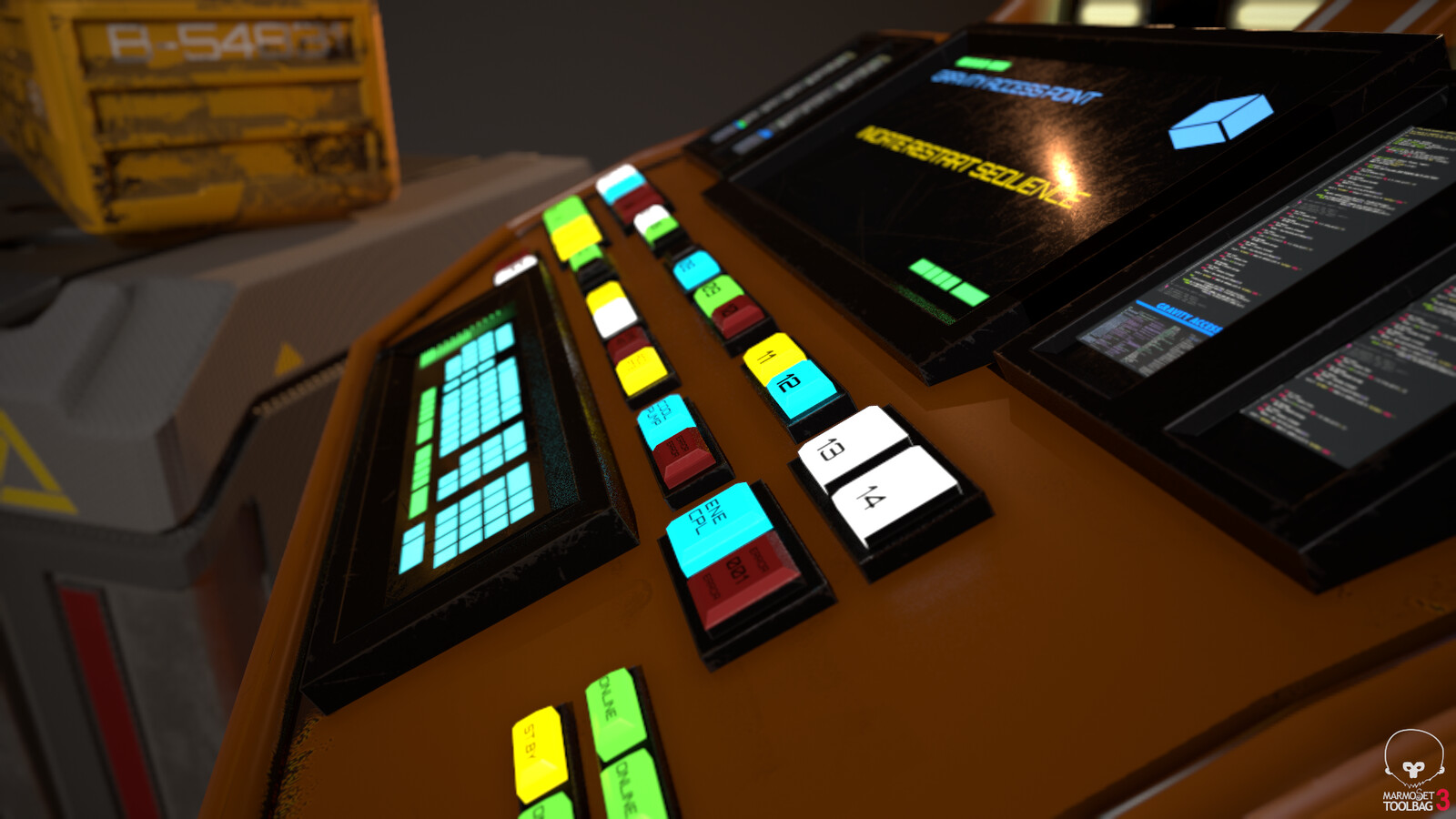 Gravity Console closeup
