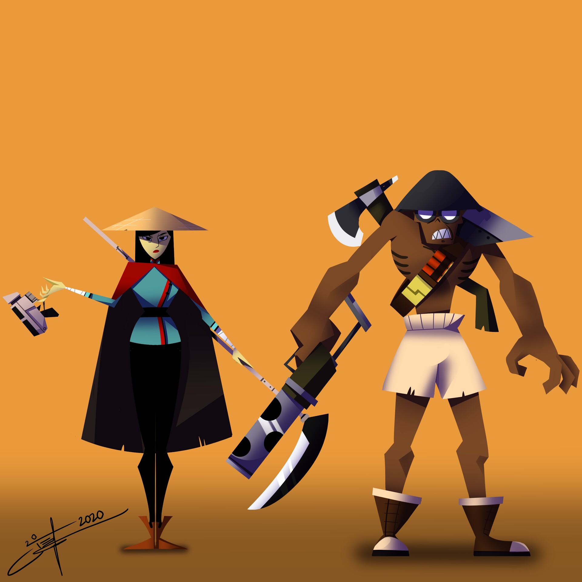 Samurai on sale jack characters