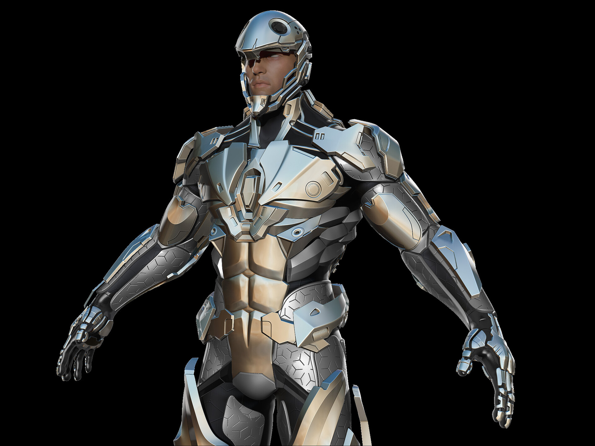 ArtStation - Hard Surface_cyborg