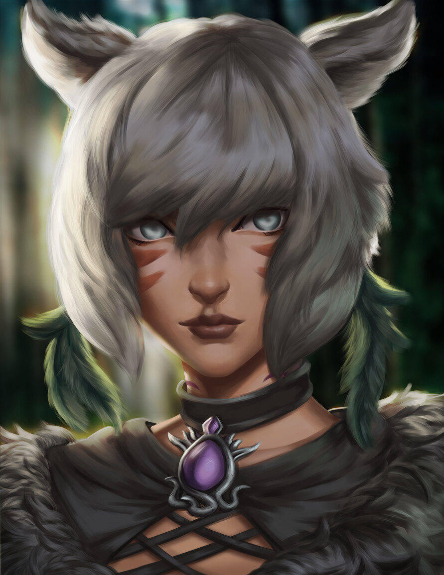 ArtStation Y'shtola Rhul (FF14)