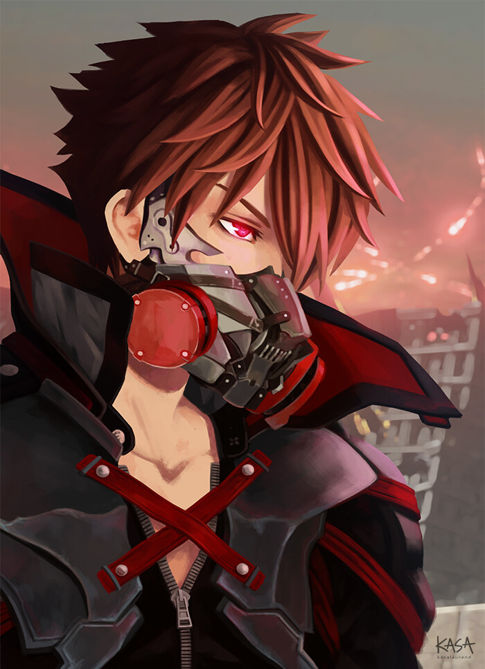 Artstation Protagonist Code Vein Fanart Katrina Laurend