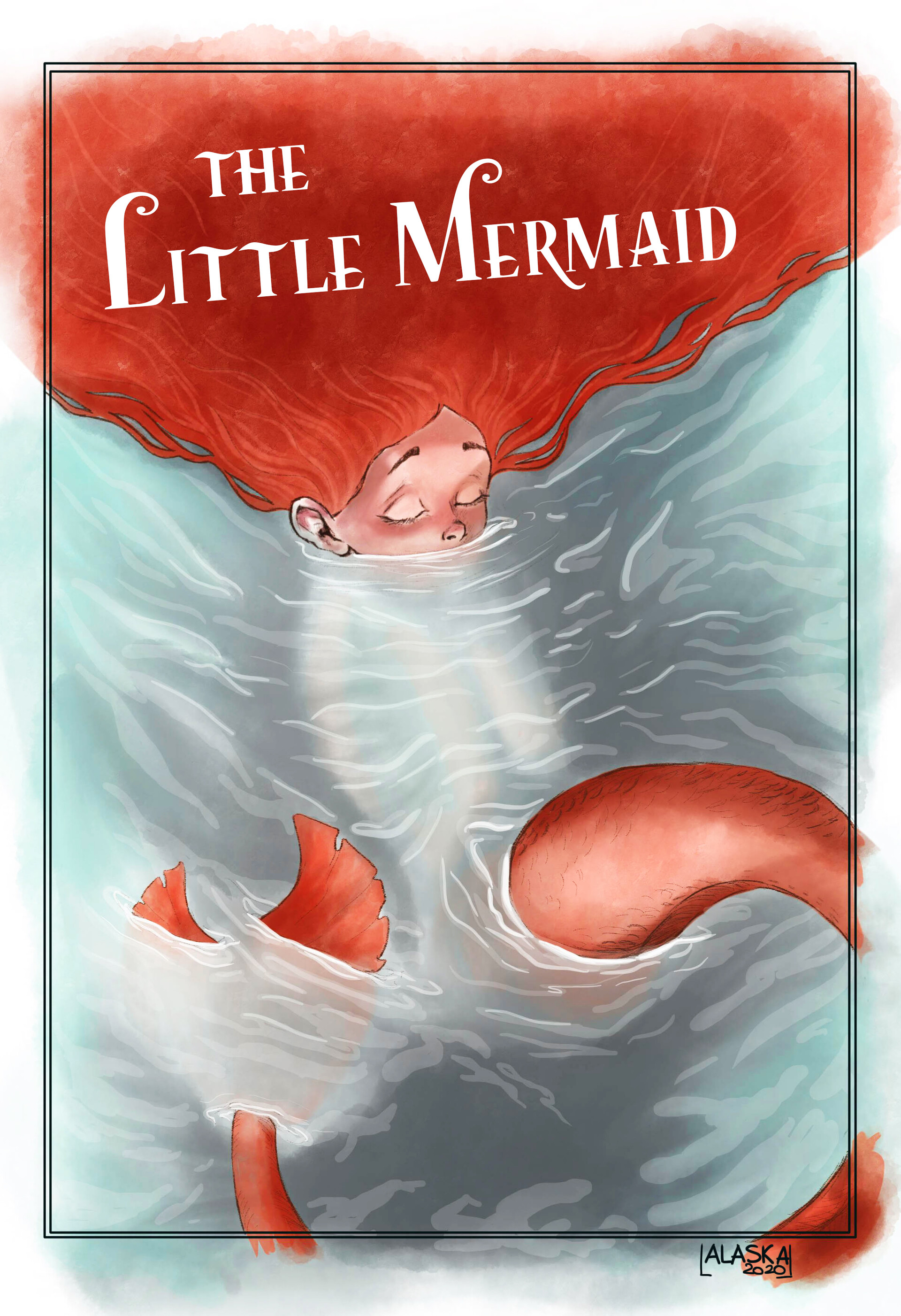 Alaska (Sonja Marchetti) The LITTLE MERMAID book cover design