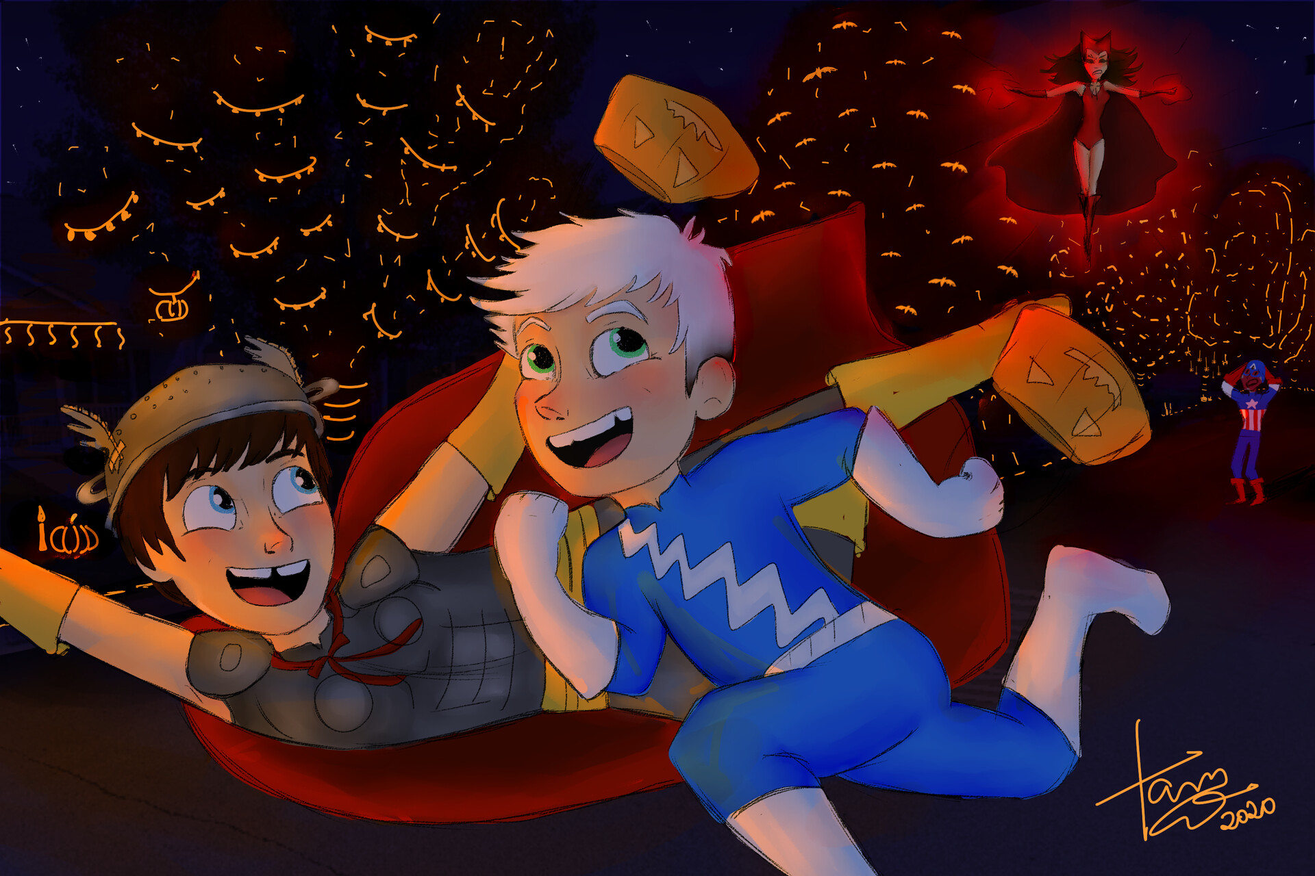 Artstation Wicanno And Celero Wandavision Tais Maria