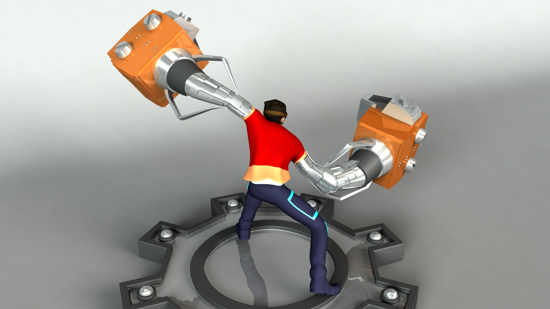 Generator Rex Nanite - 3D model by jonathandbell (@jonathandbell) [61cd21d]