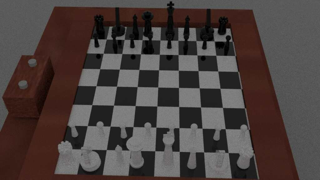 Artstation 3d Chess Animation Brody Day
