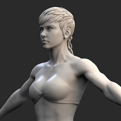 Path of Exile; Ranger Concept Sculpt