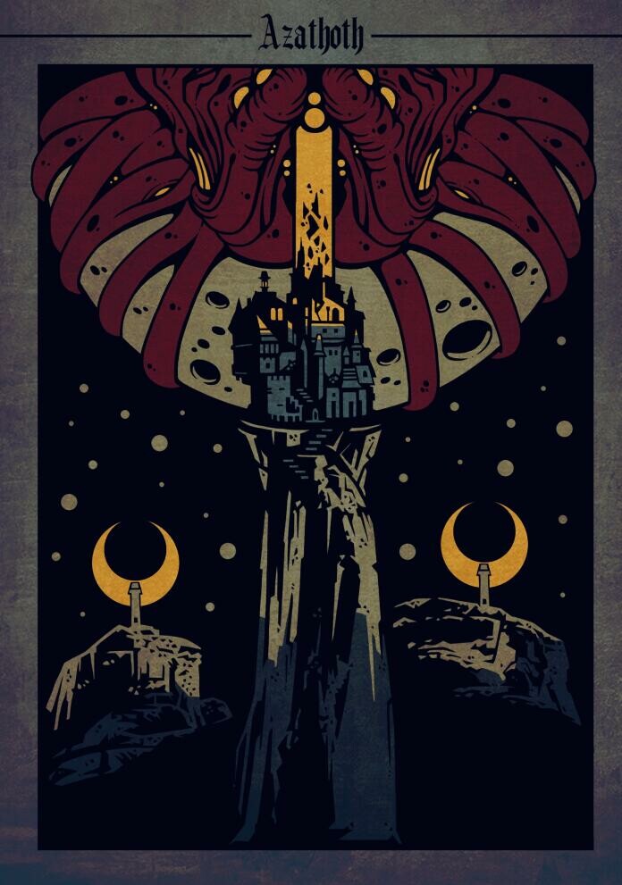 ArtStation - The Call of Cthulhu and Other Weird Stories——Azathoth