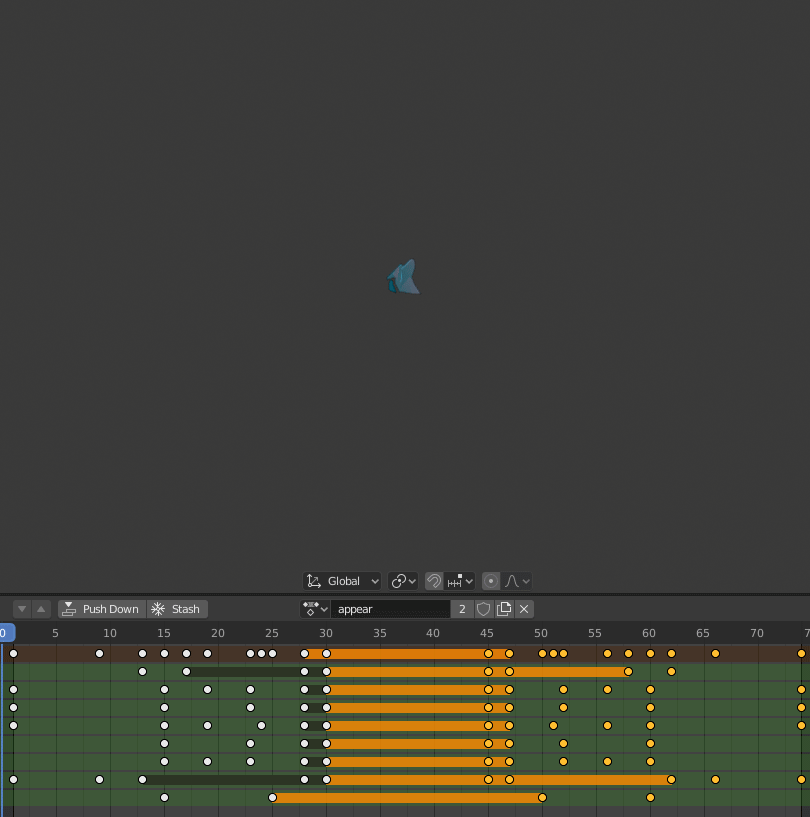 Power-up logo animation