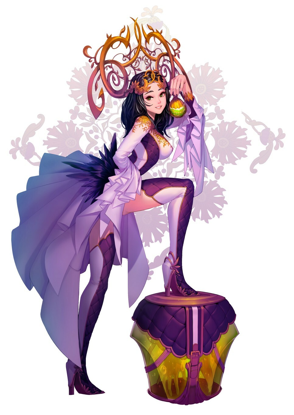Artstation Chanel Girl Oh Jeonghwan