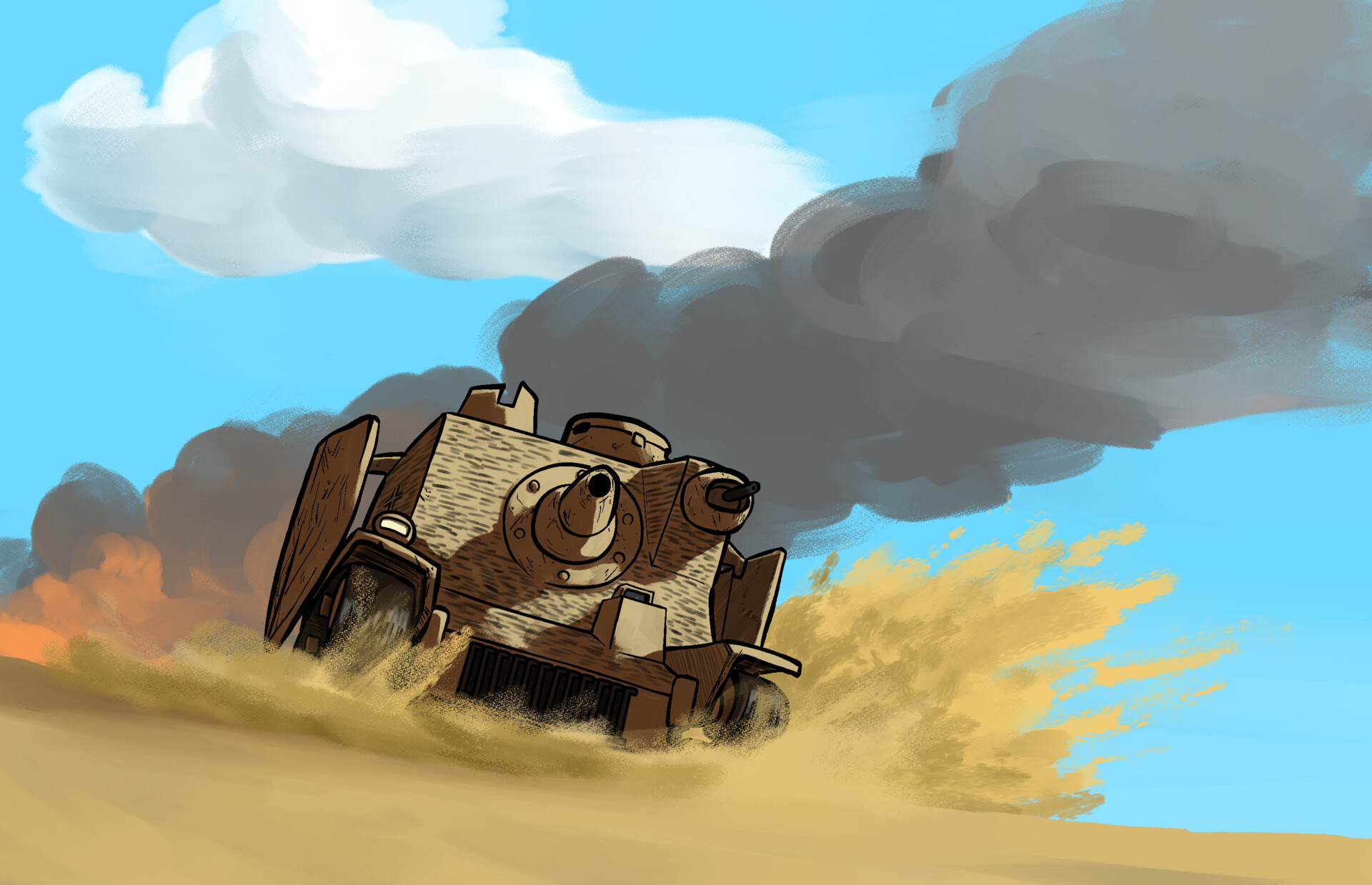 ArtStation - Some ideas; WW2 based