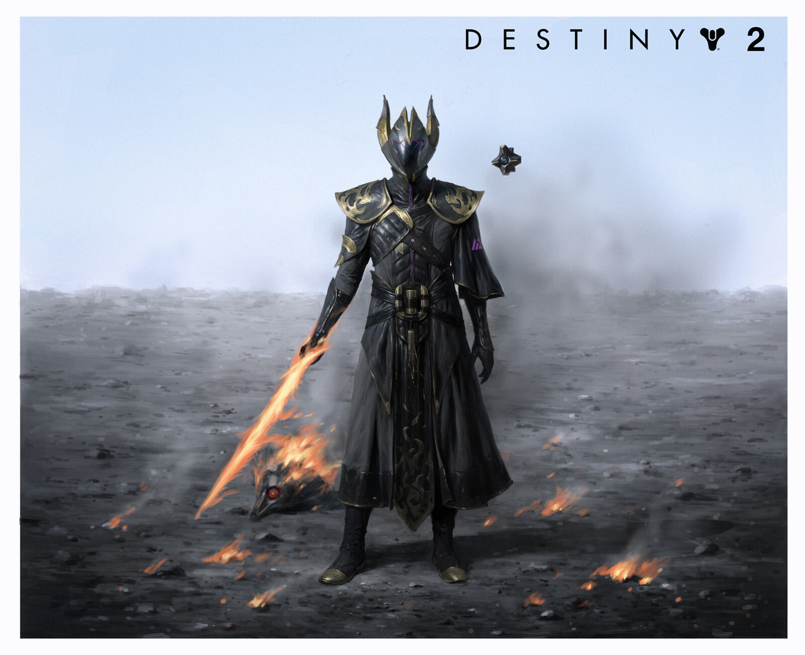 Destiny2 fan art Warlock.