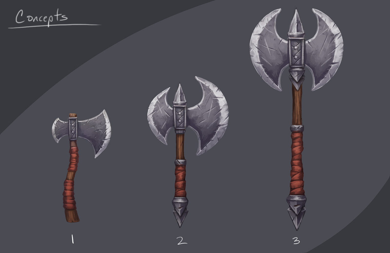 loose concepts for the axe pack