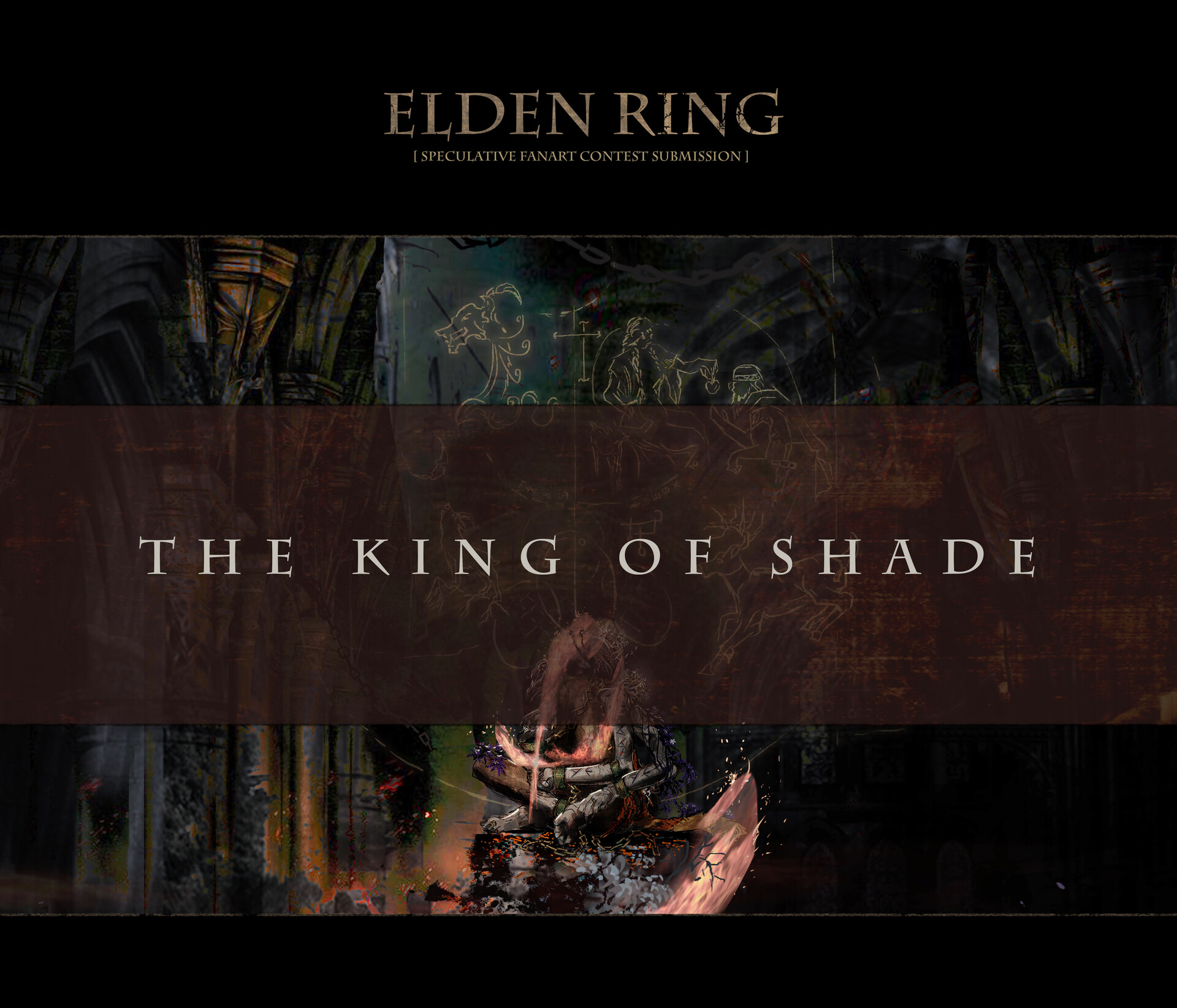 ArtStation The King of Shade Elden Ring, Art Contest Submission