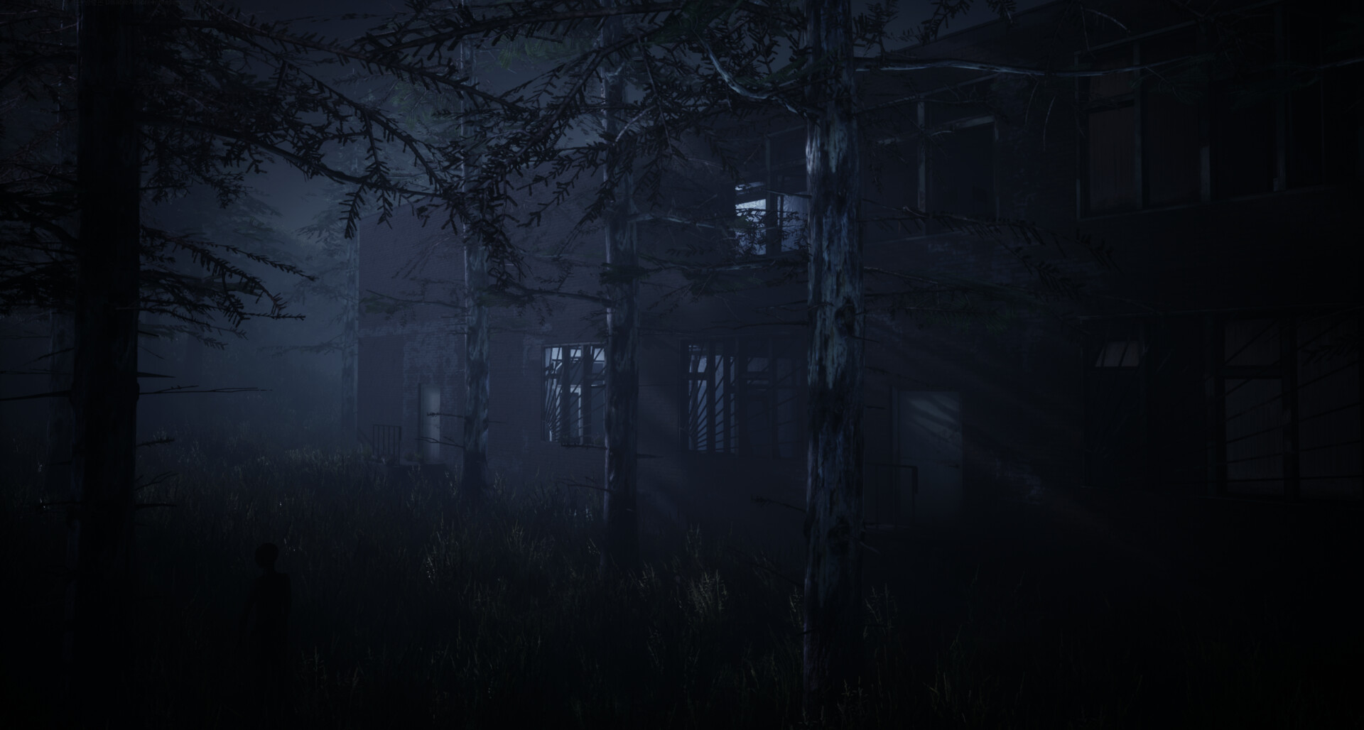 ArtStation - Horror Game Level - School Dormitory