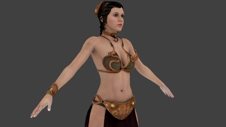 Huttslayer (Outfit is sourced from Star Wars Kinect)