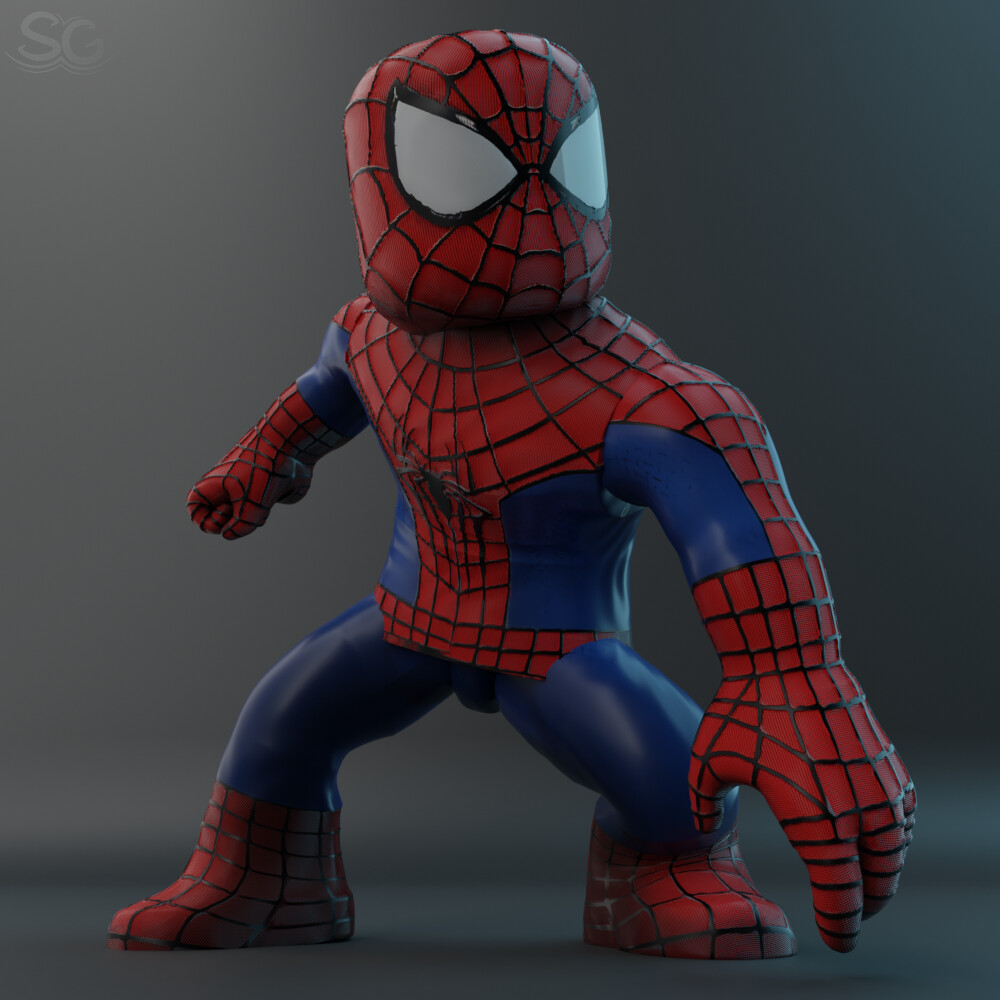 ArtStation - Spiderman Roblox Render