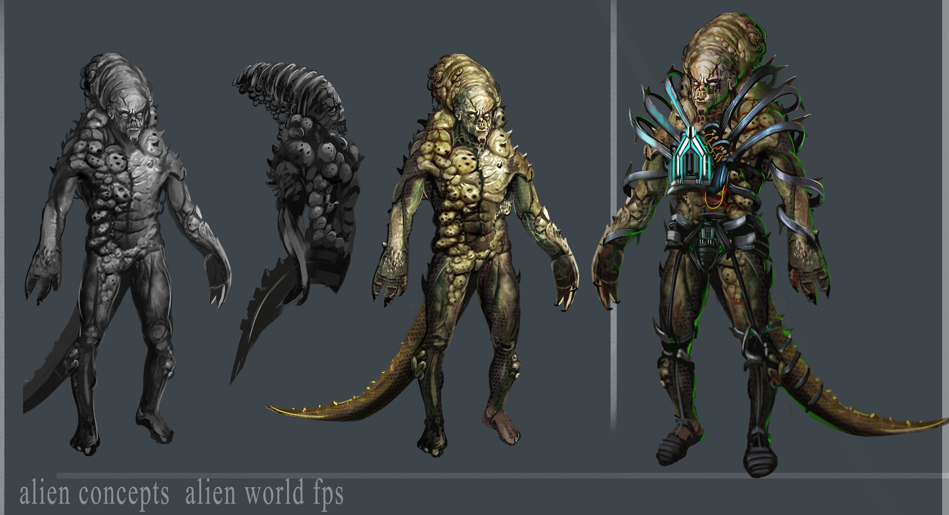 ArtStation - aliens - alien World