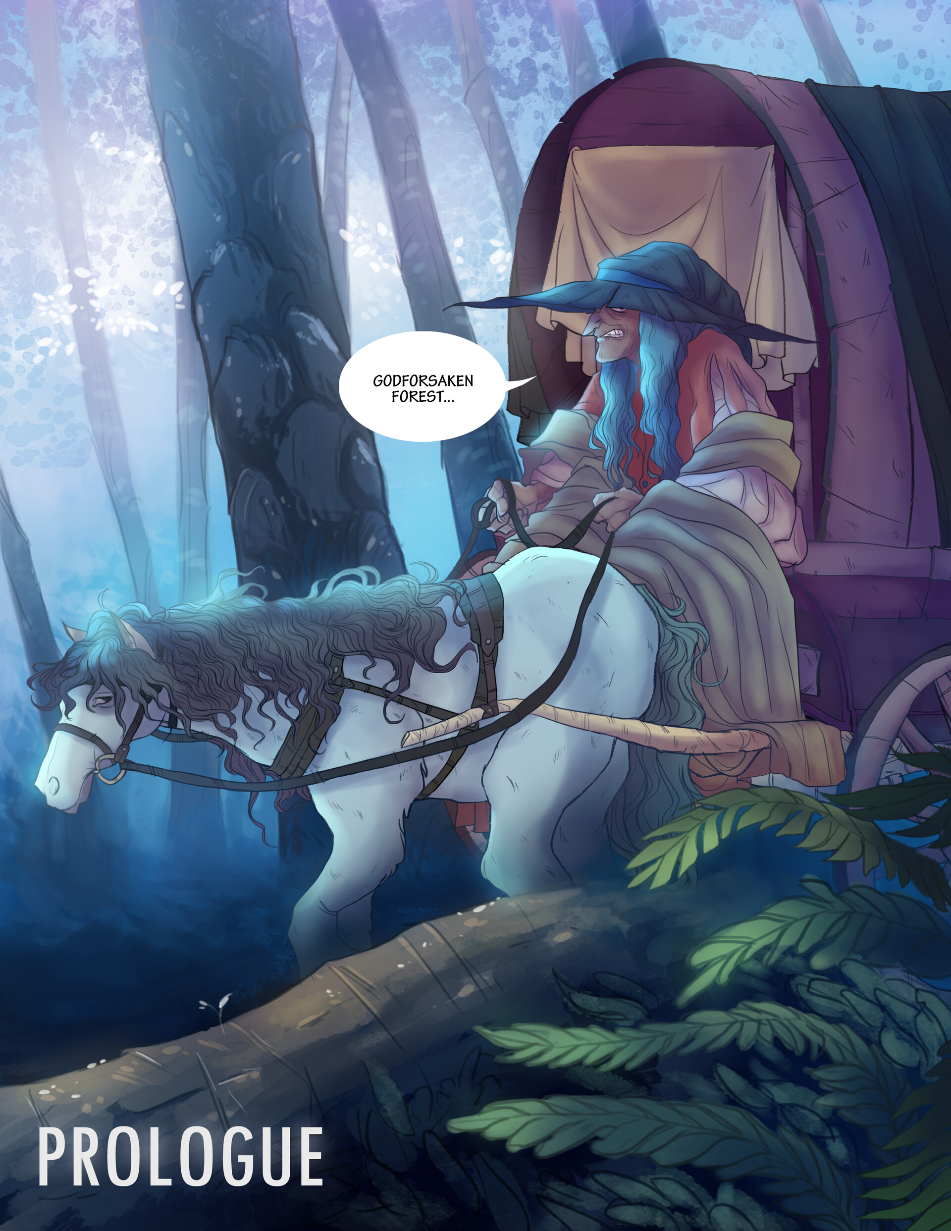 ArtStation SWAN LAKE Comic Adaptation Sample Pages