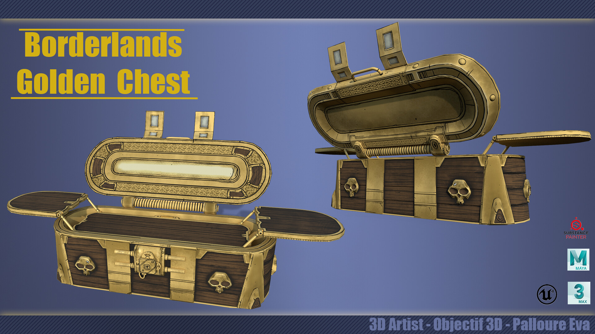 Eva PALLOURE - Borderlands Golden Chest