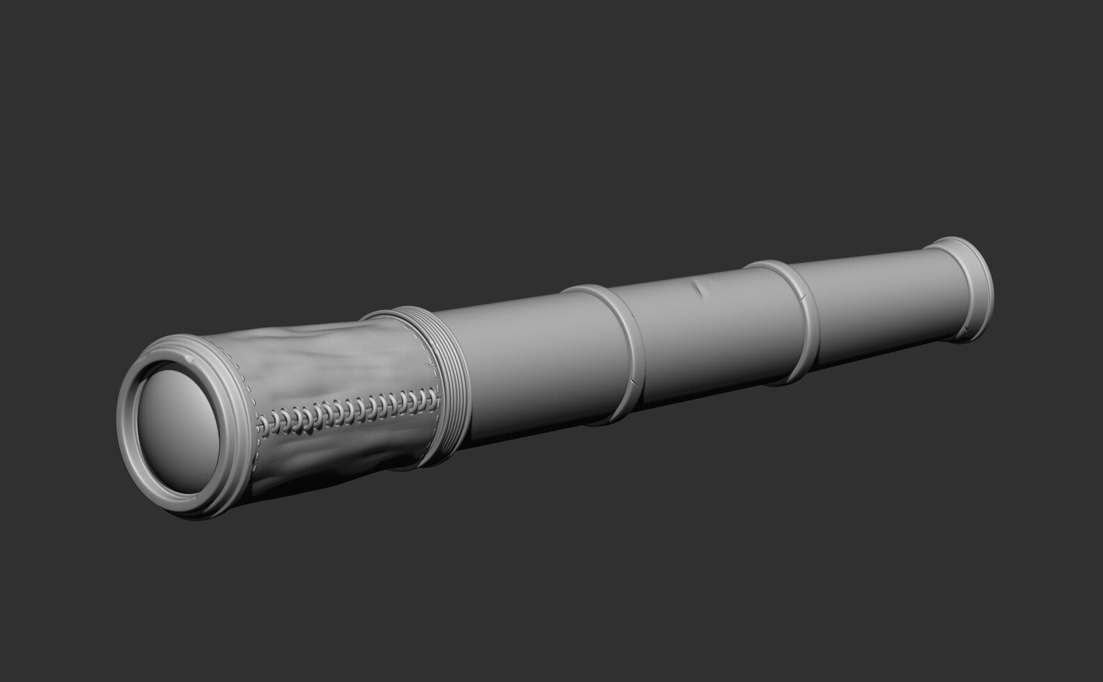 Telescope High poly Front