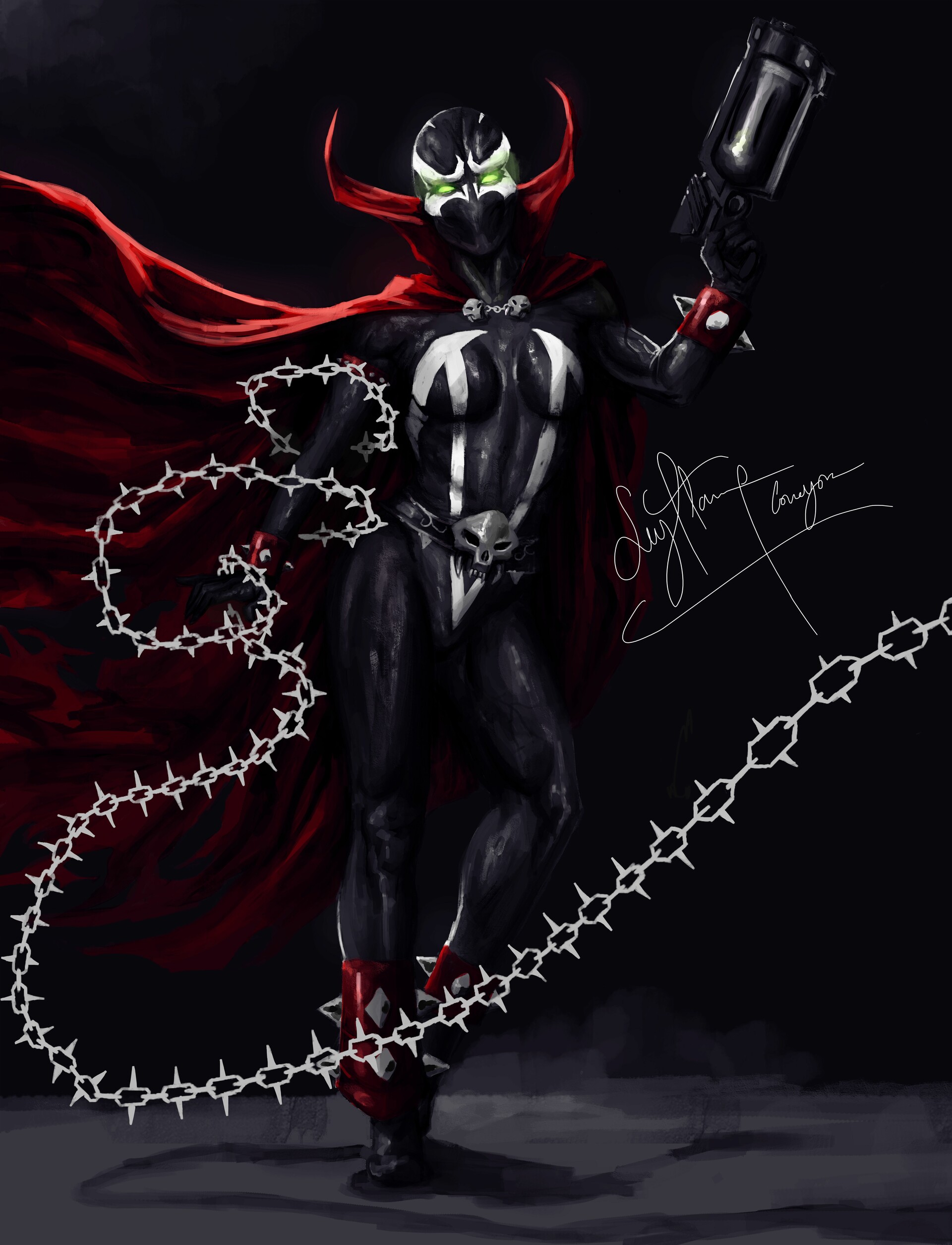 Artstation Female Spawn Hell S General Sam Art