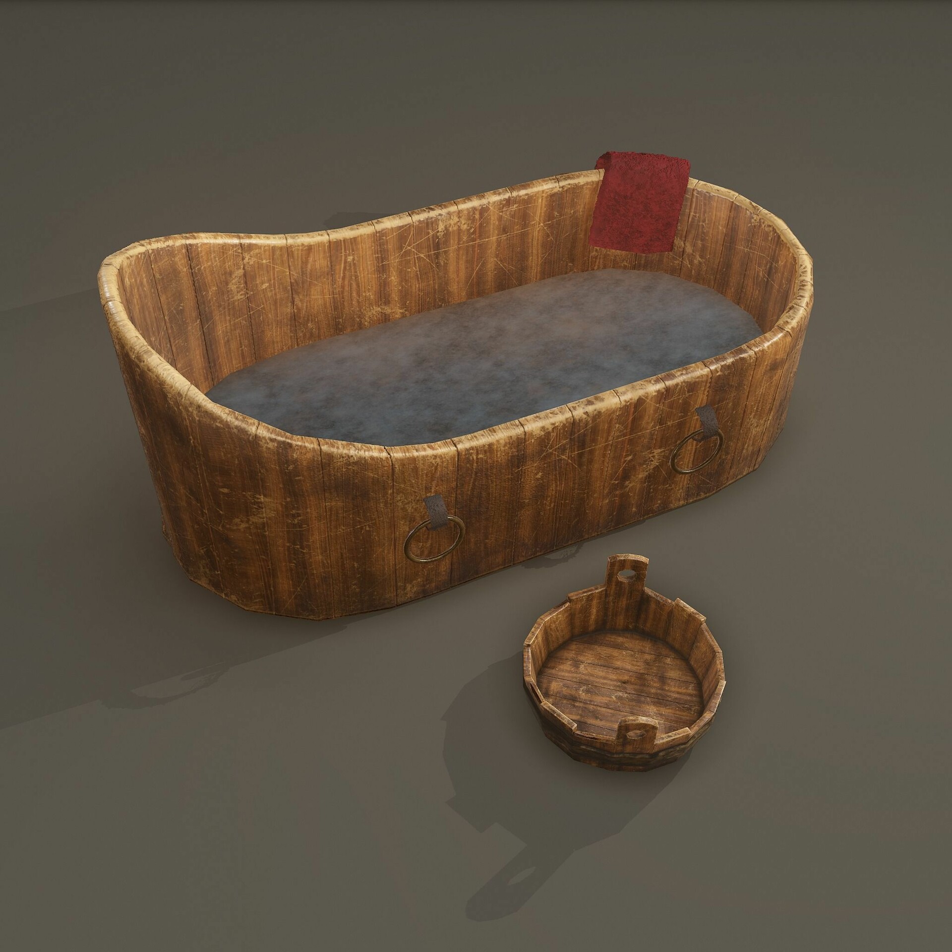 ArtStation Medieval Bathtub