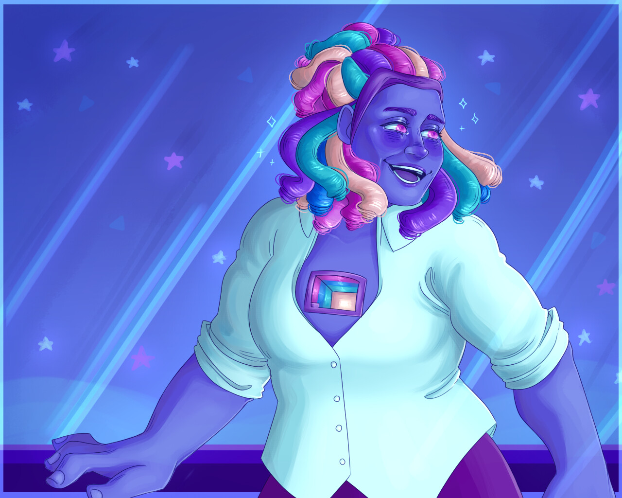 selah lynn bismuth casual fanart