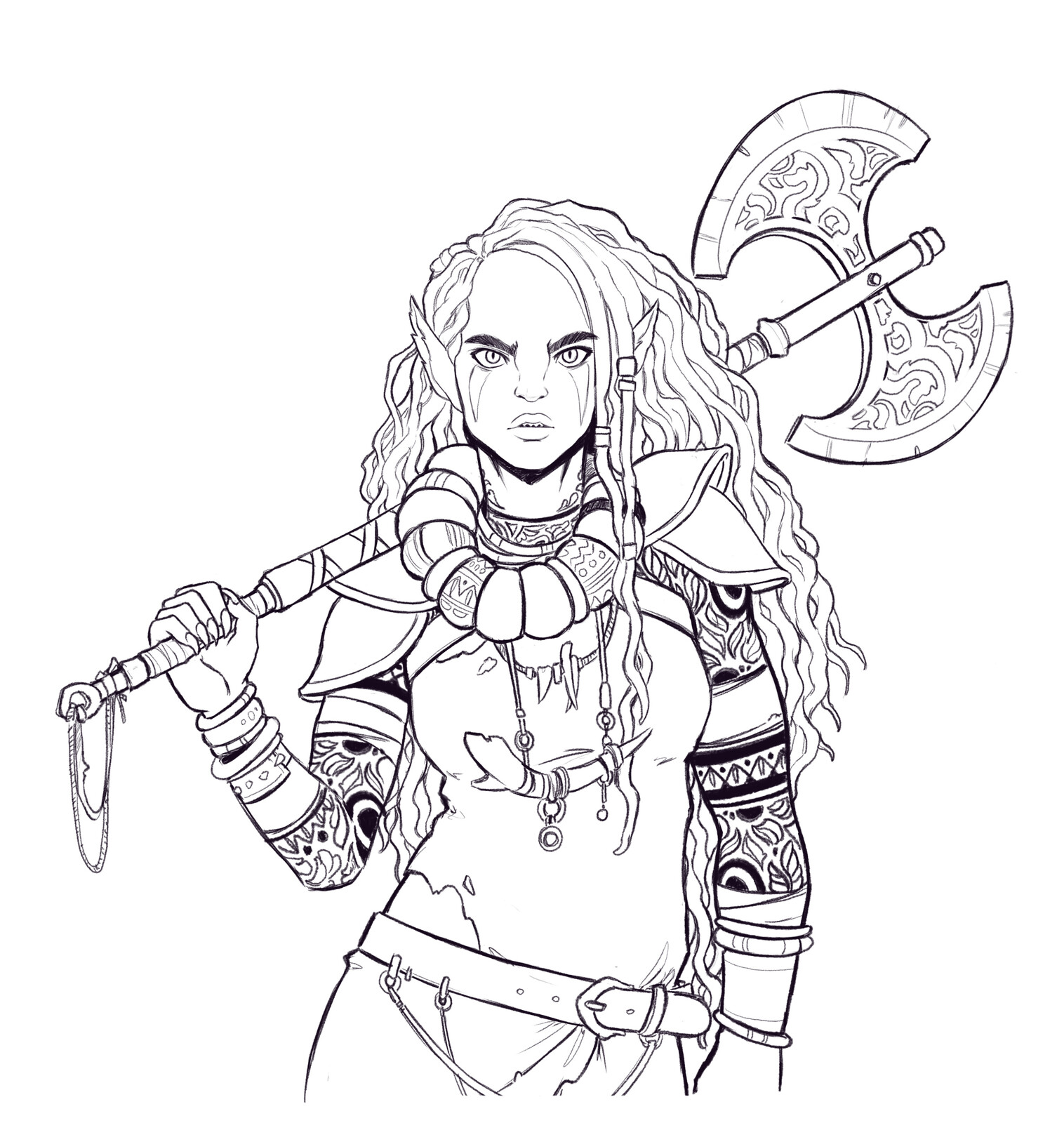 Jenny Harder - Quill - Shifter Barbarian