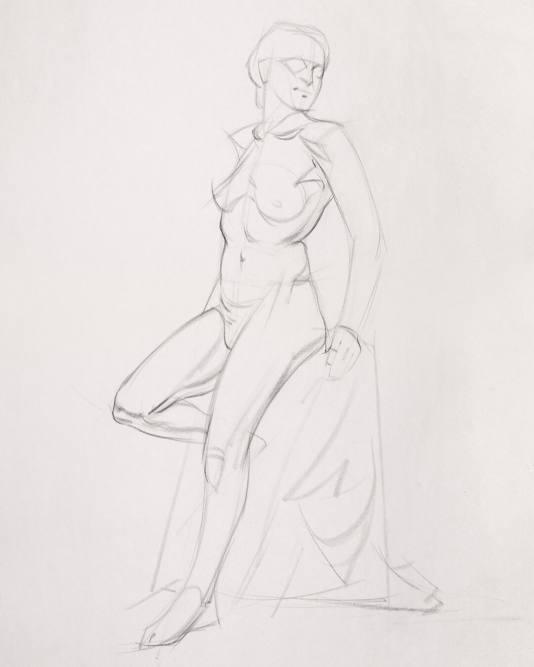 ArtStation - Female Figure Drawing Layin