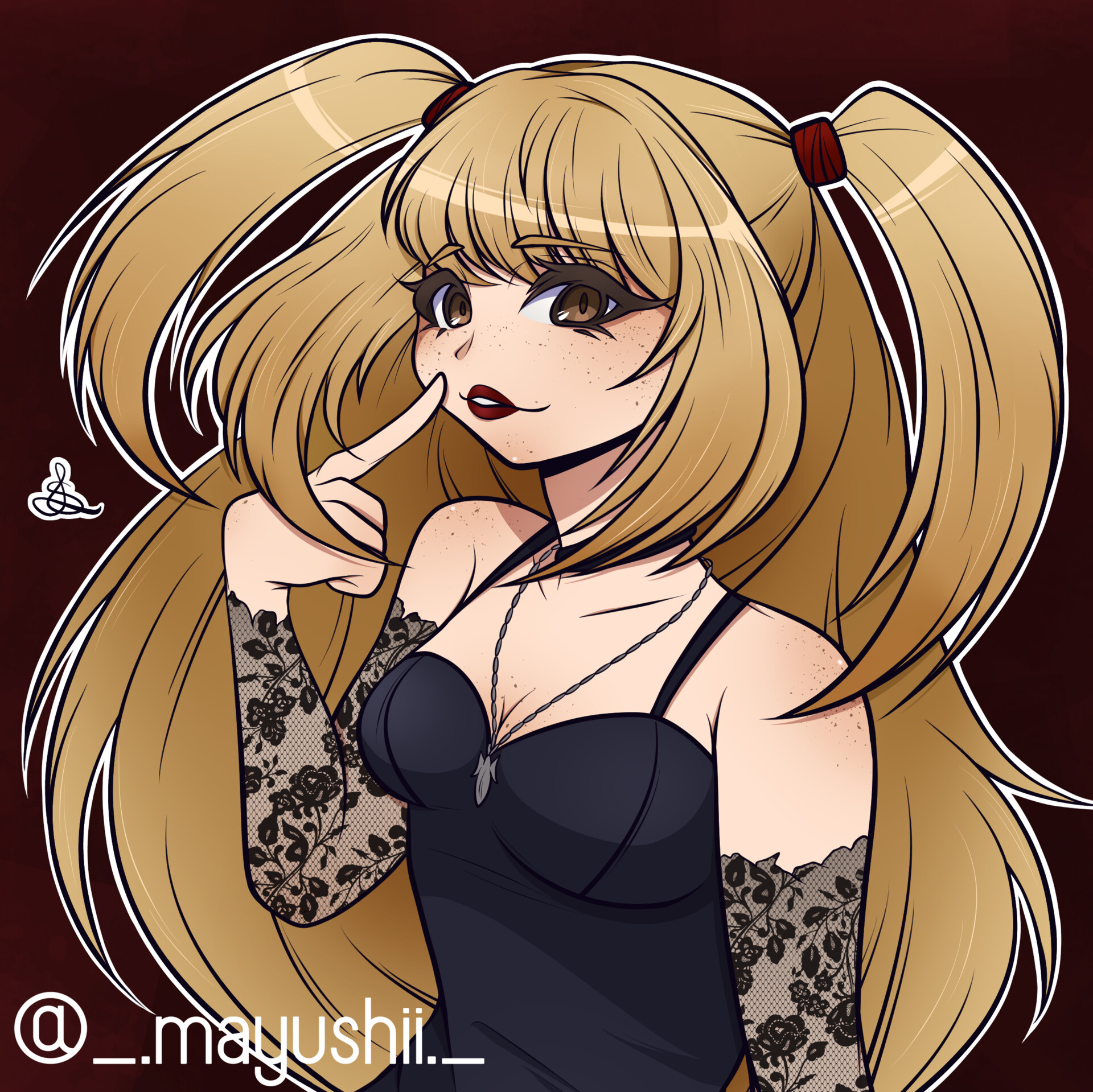 Skye Lavelle Ããµããµ Misa Amane Fanart Programs used:adobe photoshop cc (photo editing)flashback express (recording)davinci resolve (video editing). skye lavelle ããµããµ misa amane