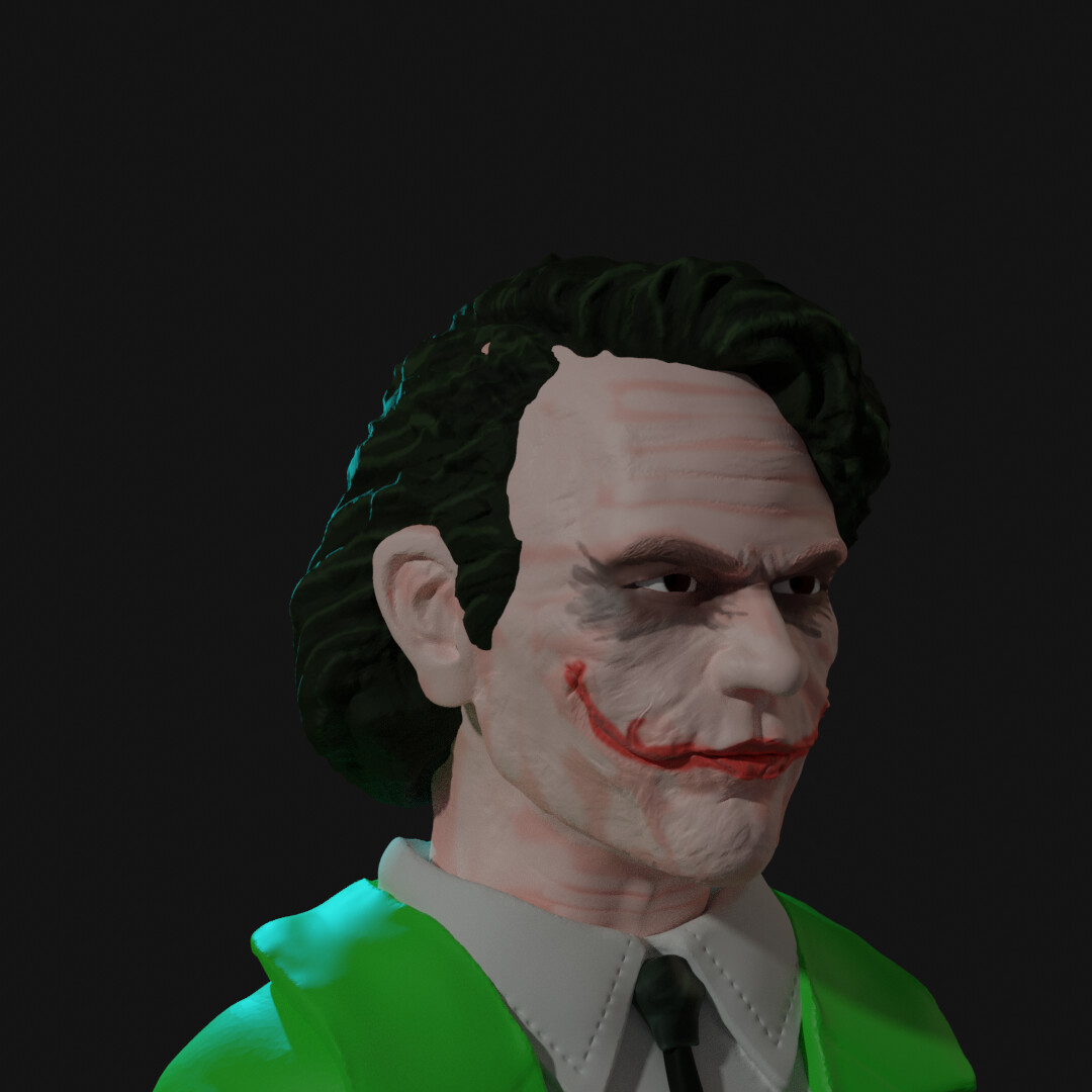 ArtStation - Heath Ledgers The Joker