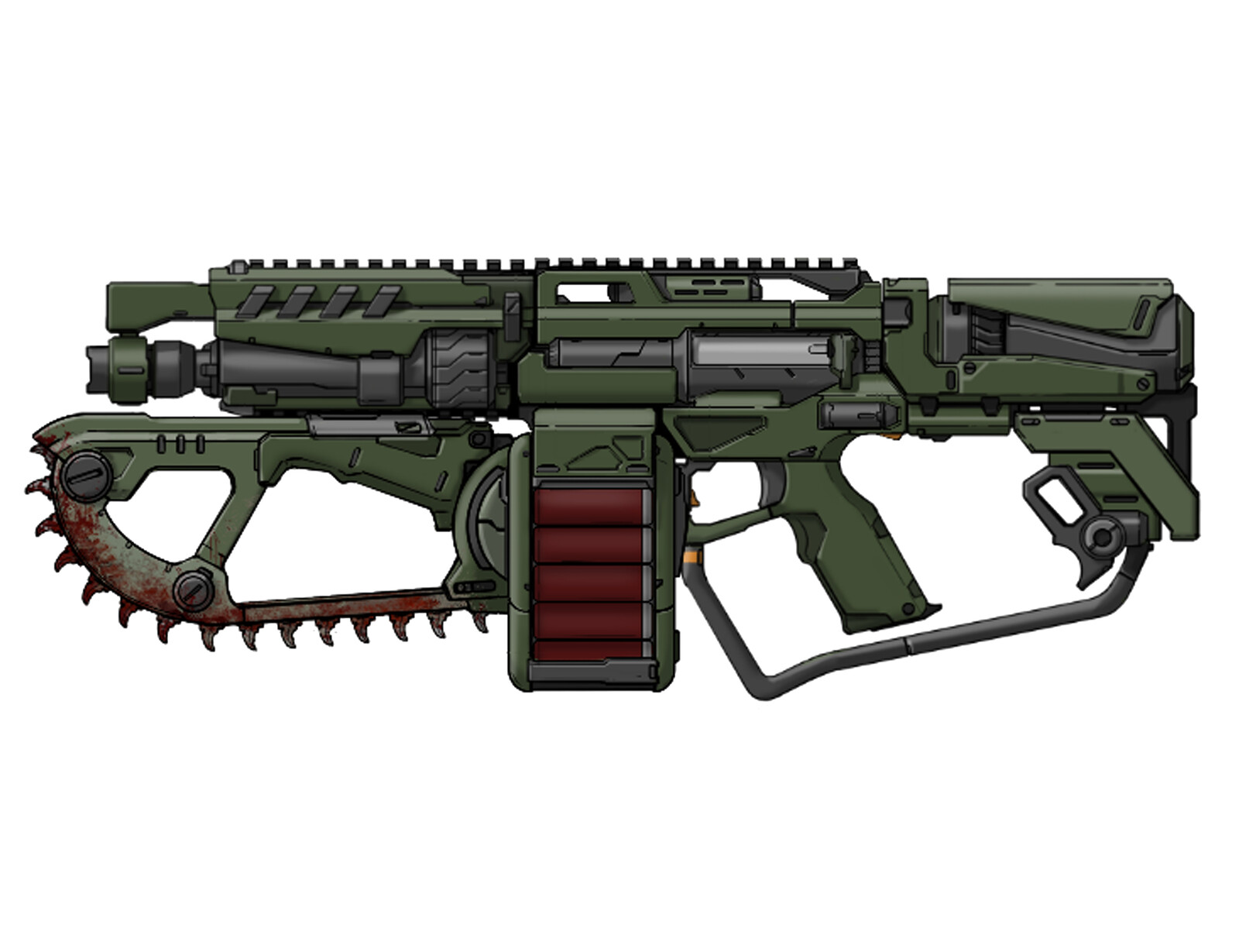 Thomas Simon Chainsaw Shotgun