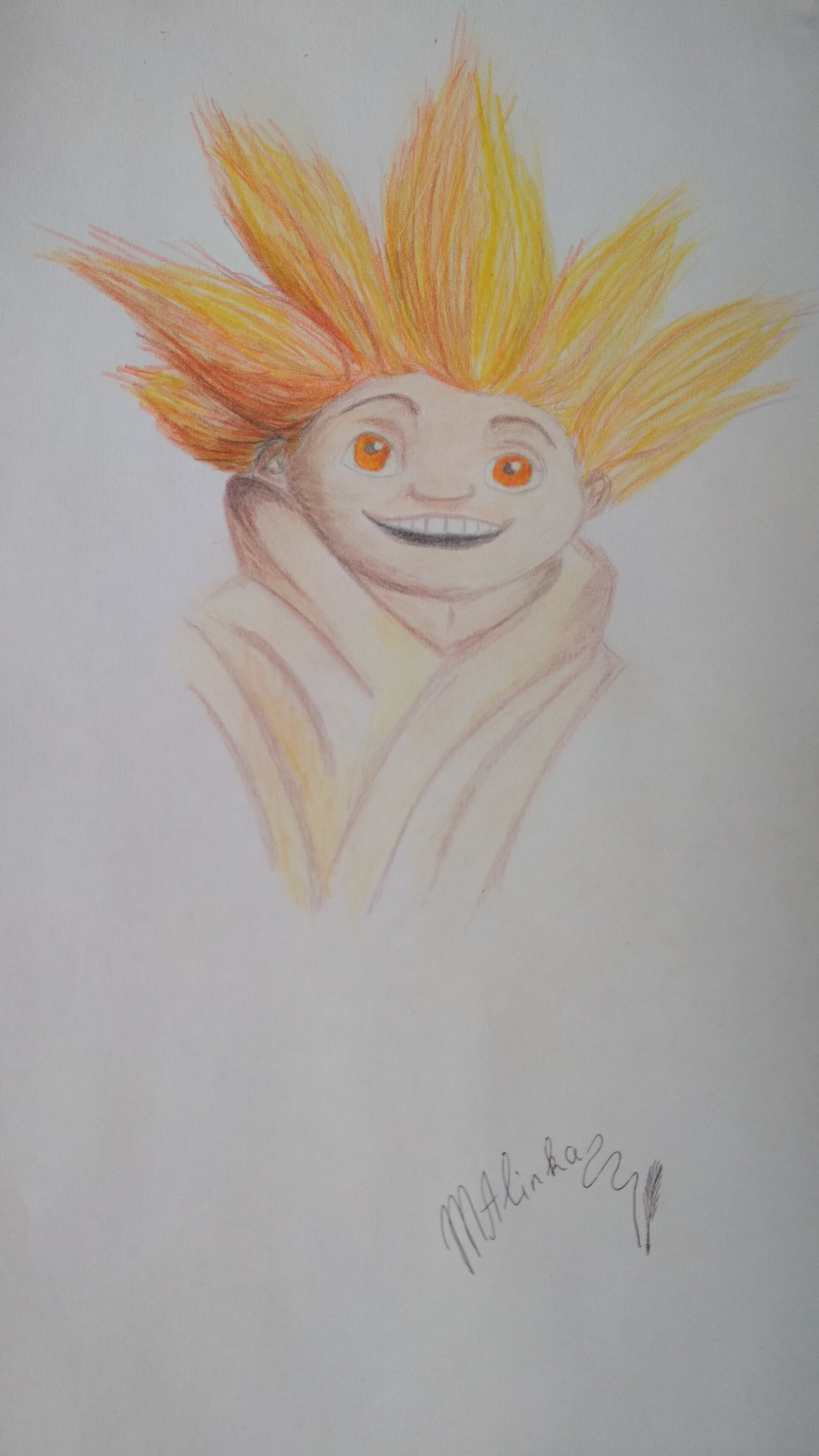 sandman rise of the guardians drawing