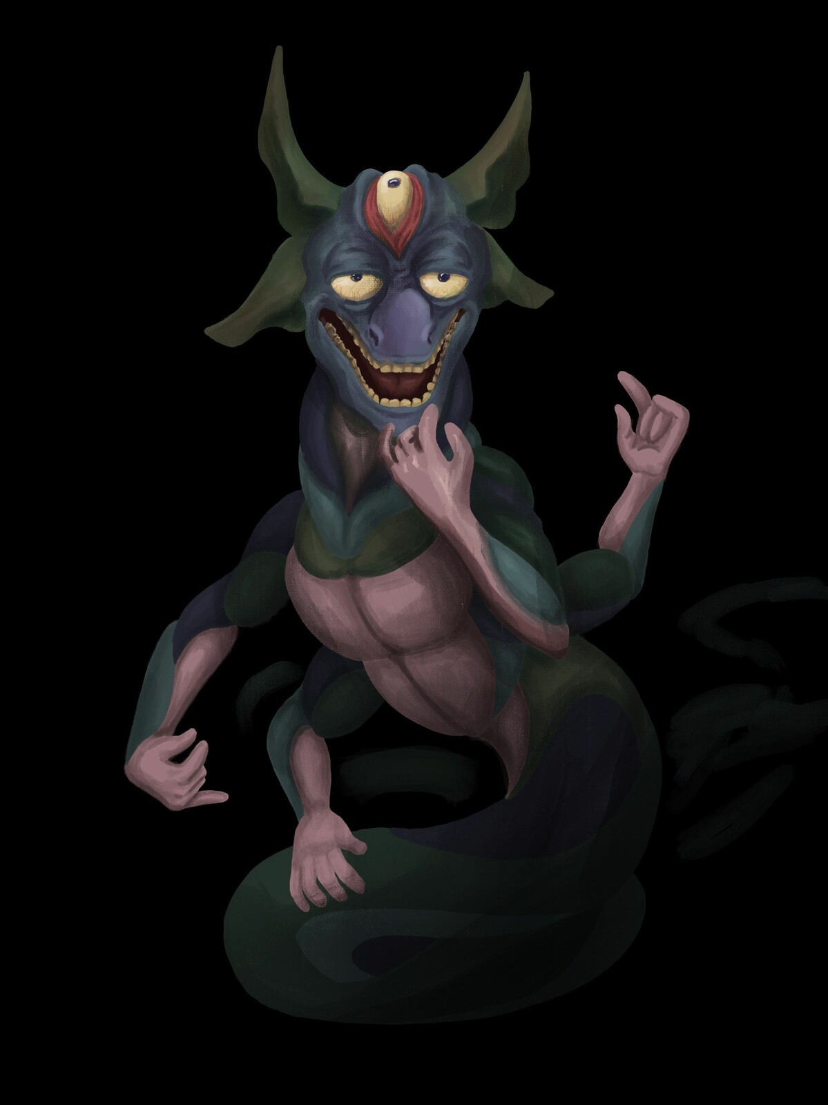 For upcoming card game 'Pillars of Creation'.  Also coming soon to a nightmare near you.