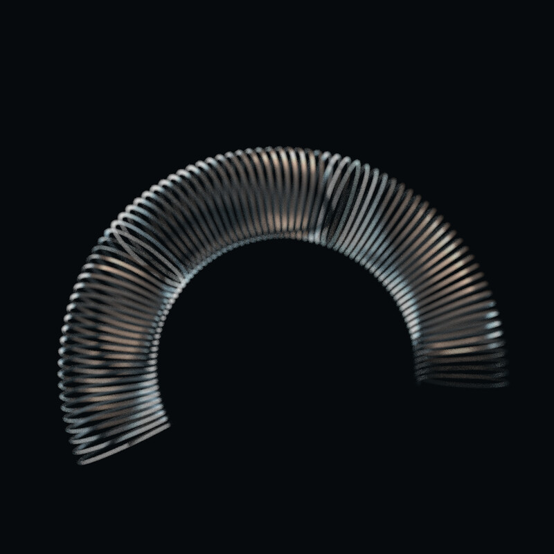 metal rainbow slinky