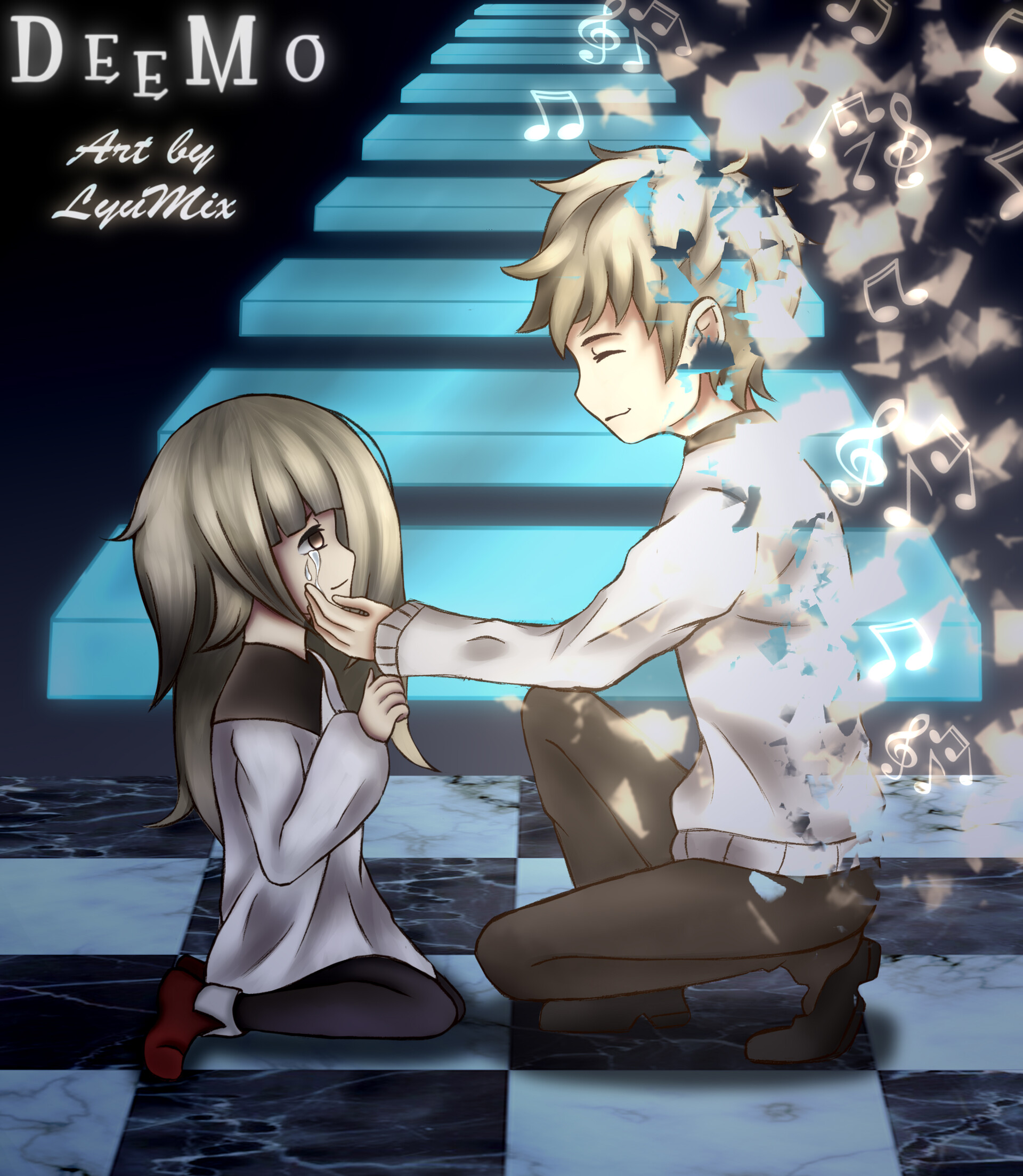 Fastest Deemo And The Girl Fan Art