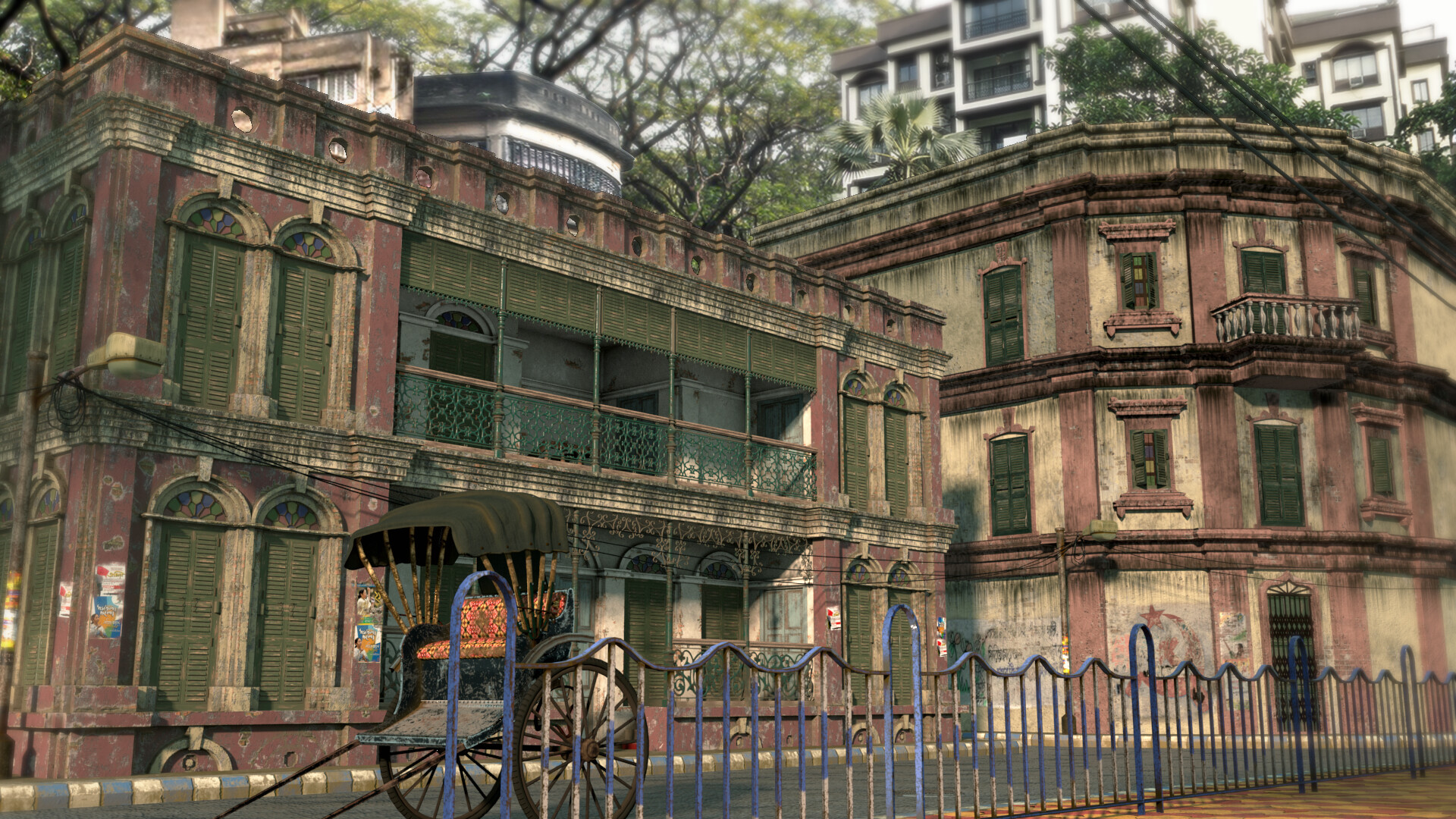 ArtStation Buildings of north Kolkata
