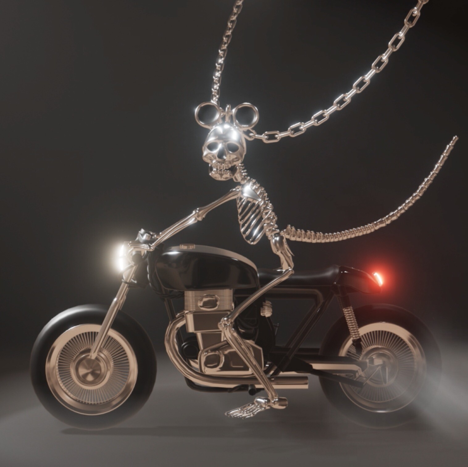 Michael Rodent Pendant Animation - Still shot