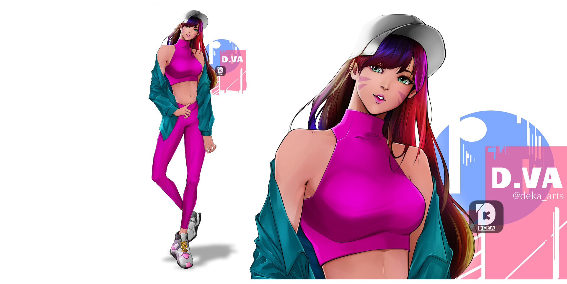 Artstation D Va Deka Yo