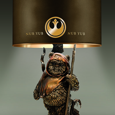 Bradford exchange yoda lamp on sale
