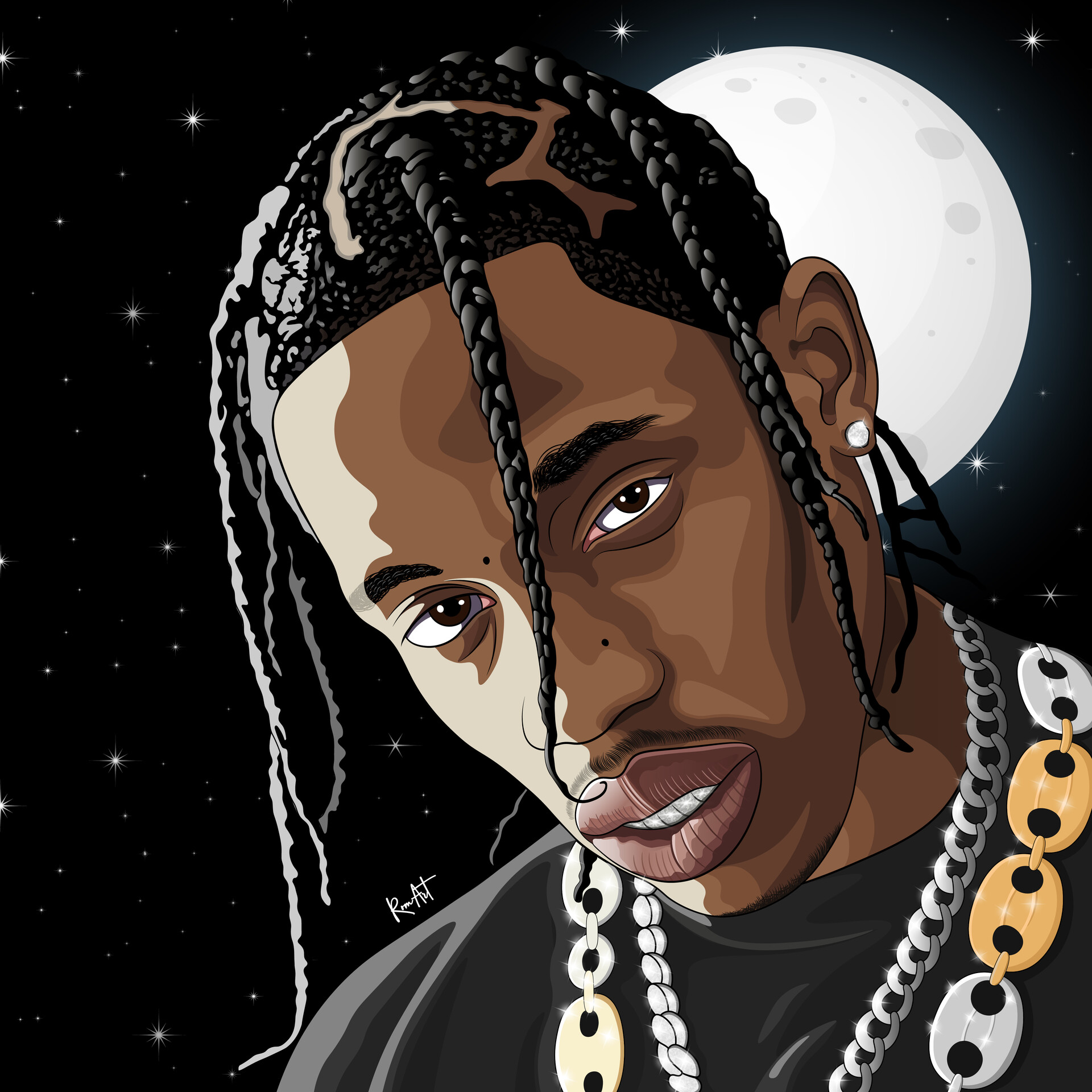 ArtStation Travis Scott