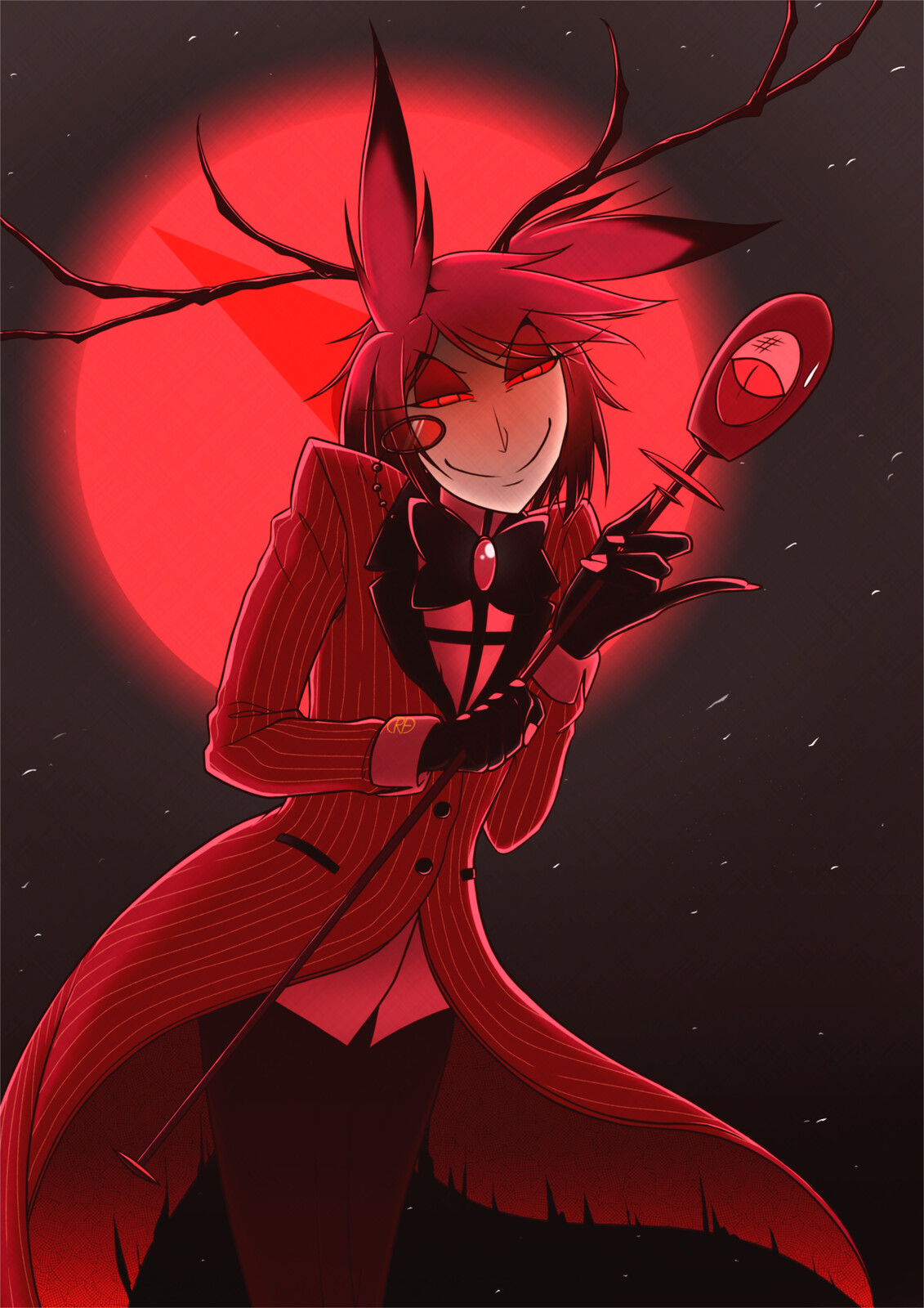 Artstation The Radio Demon Alastor Roy D Fearwood