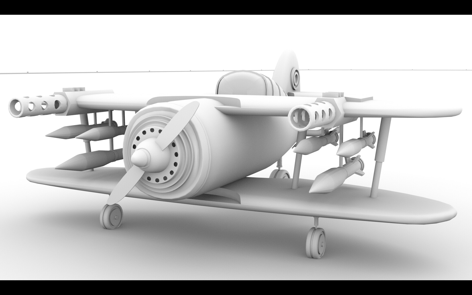 ArtStation - A Toony Plane ?, Šhübhâm Bhäğwát