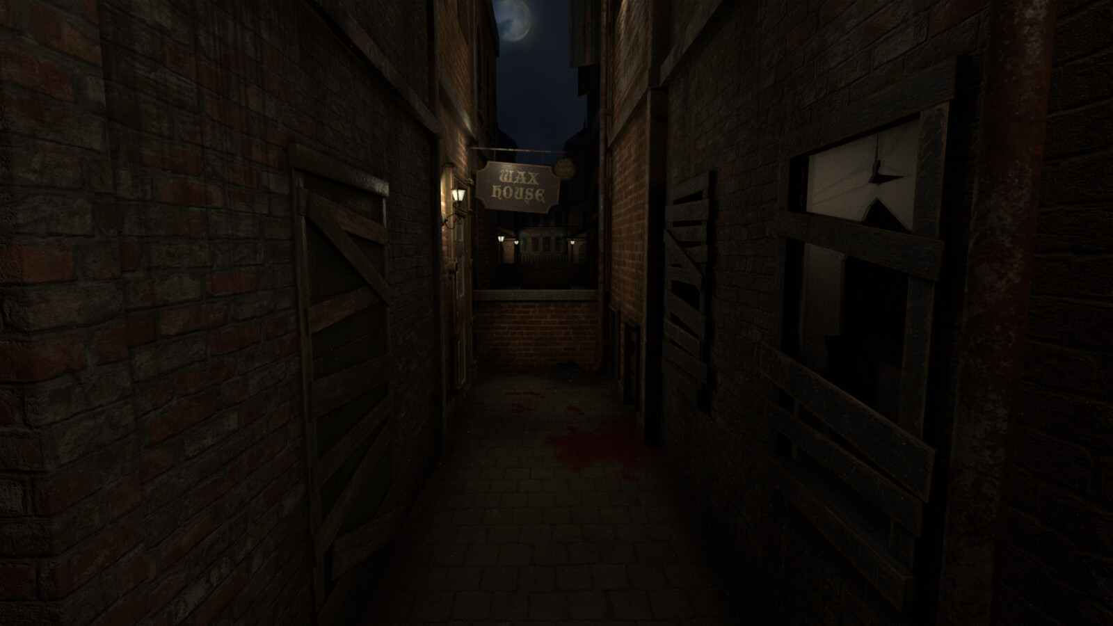 Players start out in a Whitechapel alley.