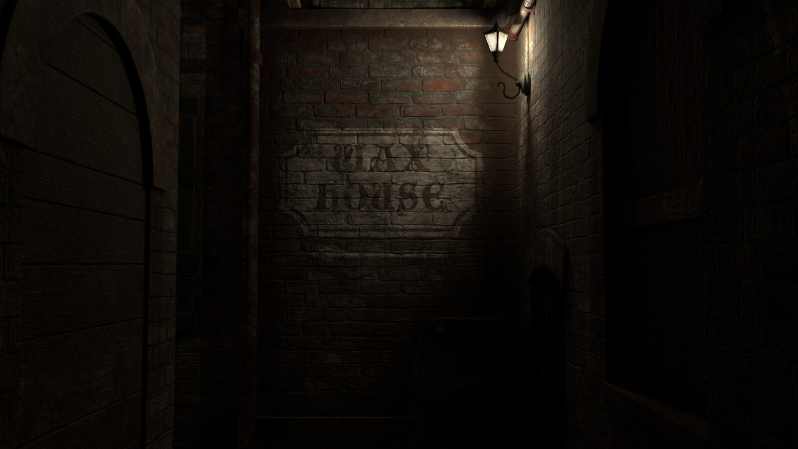 This way to the Wax House.