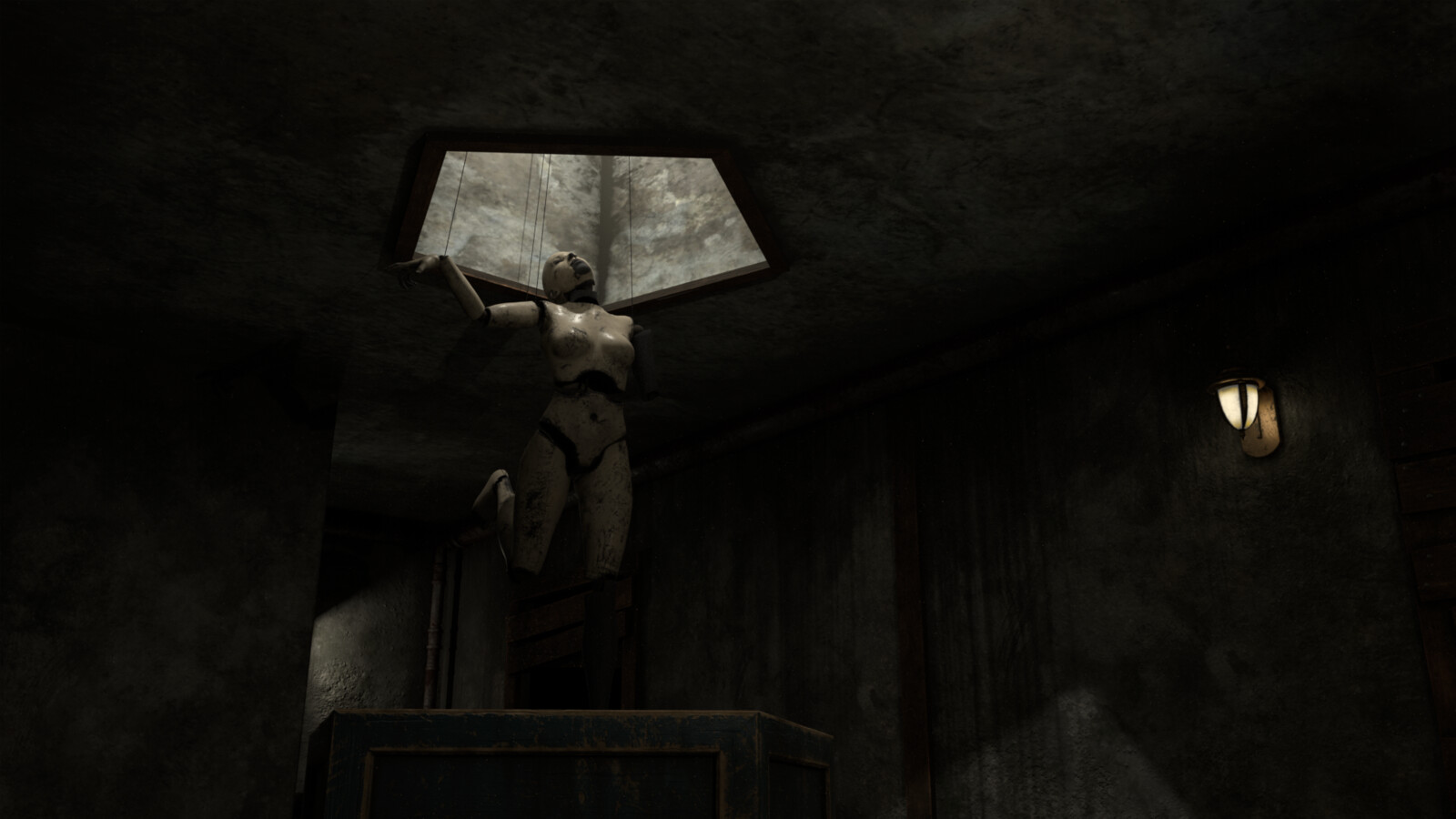 The third level is Jack's "workshop" where things get truly macabre.