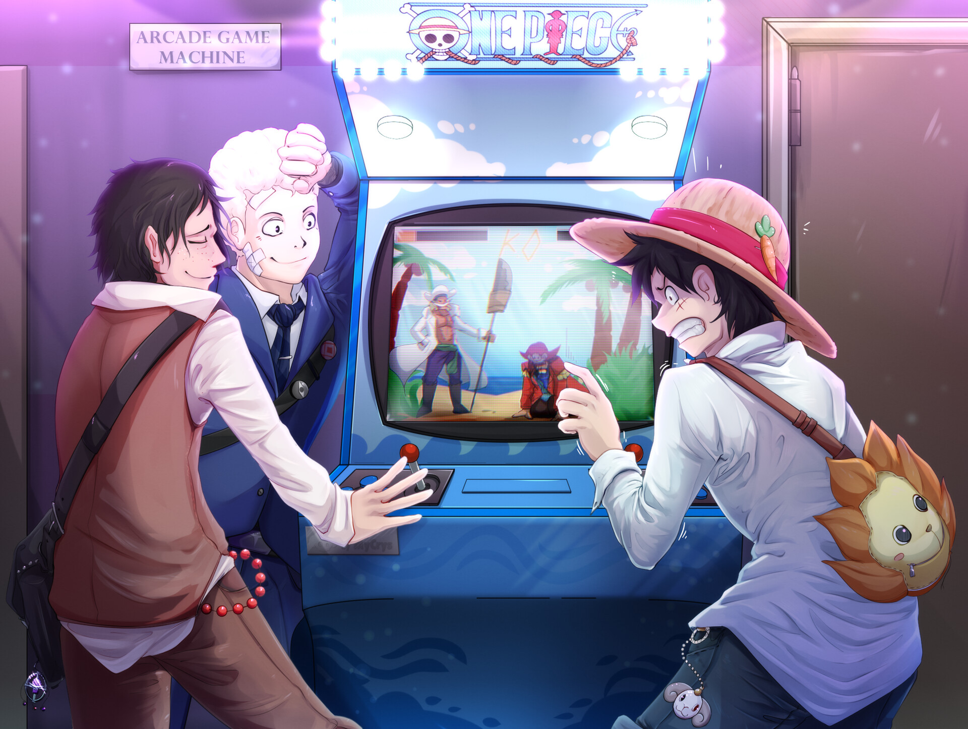 Artstation Asl Arcade One Piece My Crys