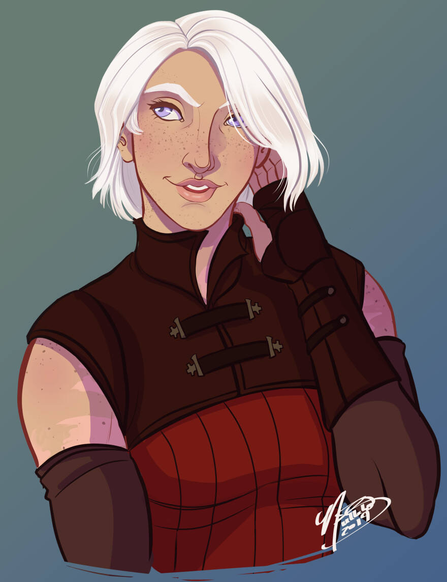 Baela Targaryen, daughter of Daemon Targaryen and Laena Velaryon