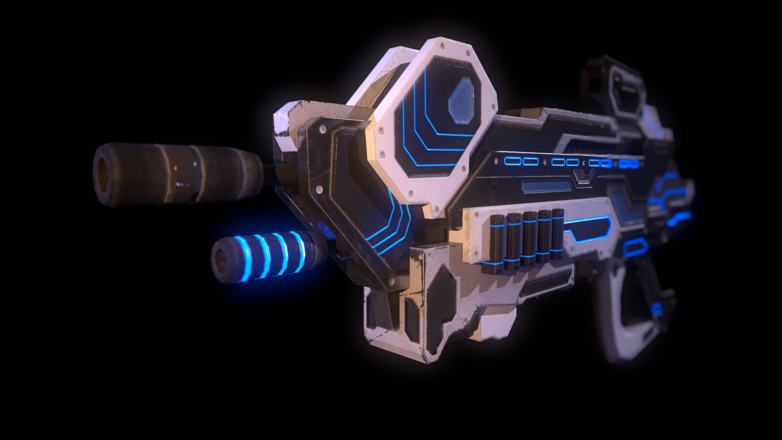 It's another gun, this one is low poly! 2011